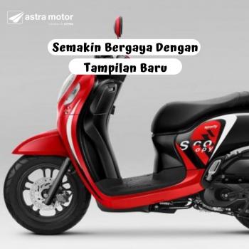 Semakin Bergaya, New Honda Scoopy Punya Tampilan Baru